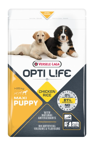 Versele-Laga OPTI LIFE 12.5 KG Puppy Maxi Welpenfutter für große Rassen