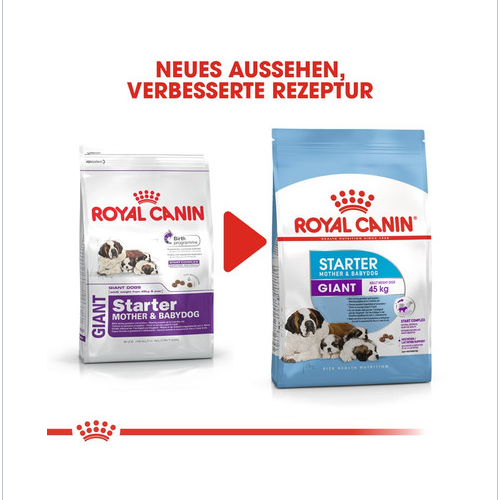 ROYAL CANIN GIANT Starter für tragende Hündin und Welpen 15 kg