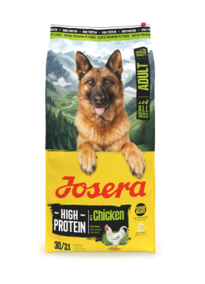 Josera 12.5 KG High Protein Adult Chicken proteinreiches Hundetrockenfutter für aktive Hunde