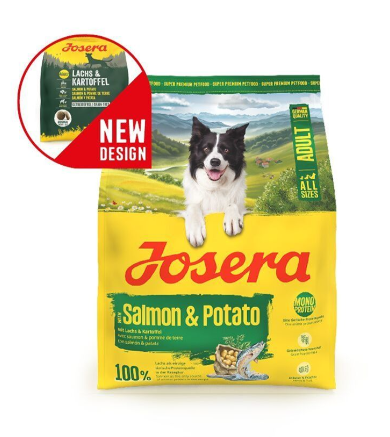 Josera 12.5 KG Adult Salmon & Potato getreidefreies, proteinreduziertes Hundefutter