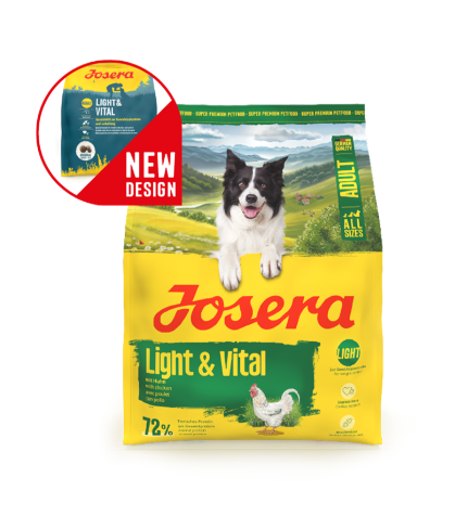 Josera 12.5 KG Light & Vital Spezialdiät für Hunde zur Gewichtsabnahme