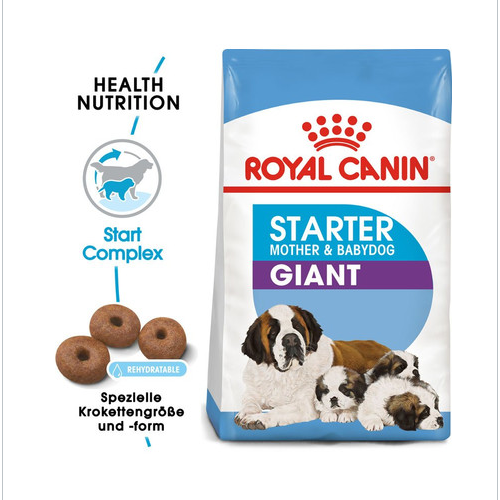 ROYAL CANIN GIANT Starter für tragende Hündin und Welpen 15 kg