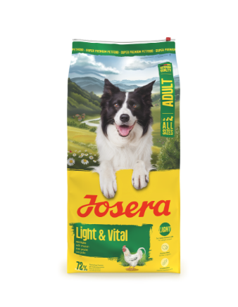 Josera 12.5 KG Light & Vital Spezialdiät für Hunde zur Gewichtsabnahme