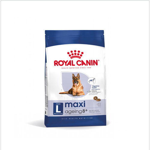 ROYAL CANIN MAXI Ageing 8+ Trockenfutter für ausgewachsene Hunde, große Rassen 15 kg